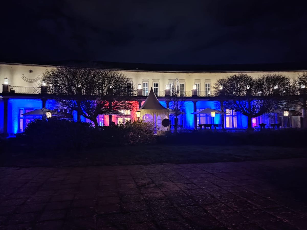 Opera Revival Party Parkgaststätte Leipzig mit Beleuchtung von DJ Scholz Sound